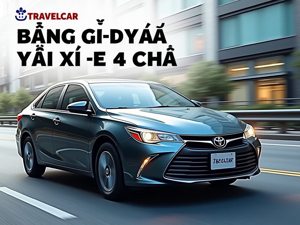 BẢNG GIÁ ƯU ĐÃI CHO THUÊ XE 4 CHỖ - TRAVELCAR