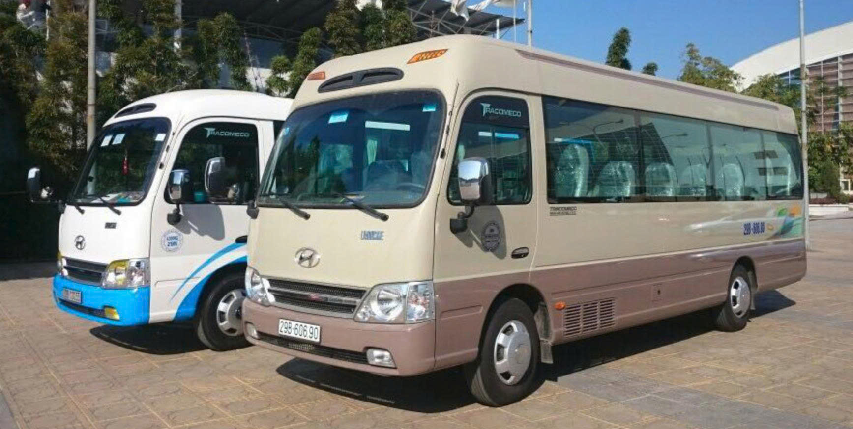 Xe 29 chỗ phù hợp cho các đoàn từ 20 đến 29 người