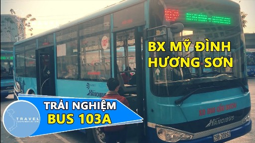 Xe buýt 103 từ Bến xe Mỹ Đình đi Hương Sơn