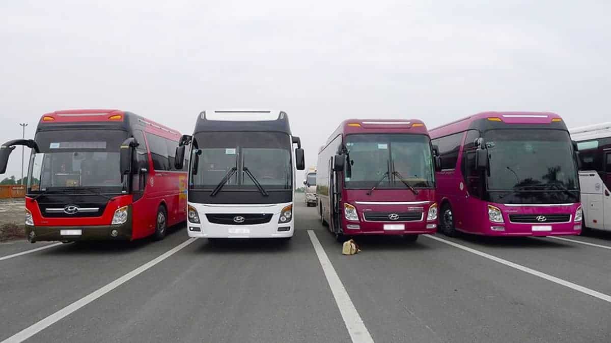 So Sánh Xe 35 Chỗ Với Xe 45 Chỗ