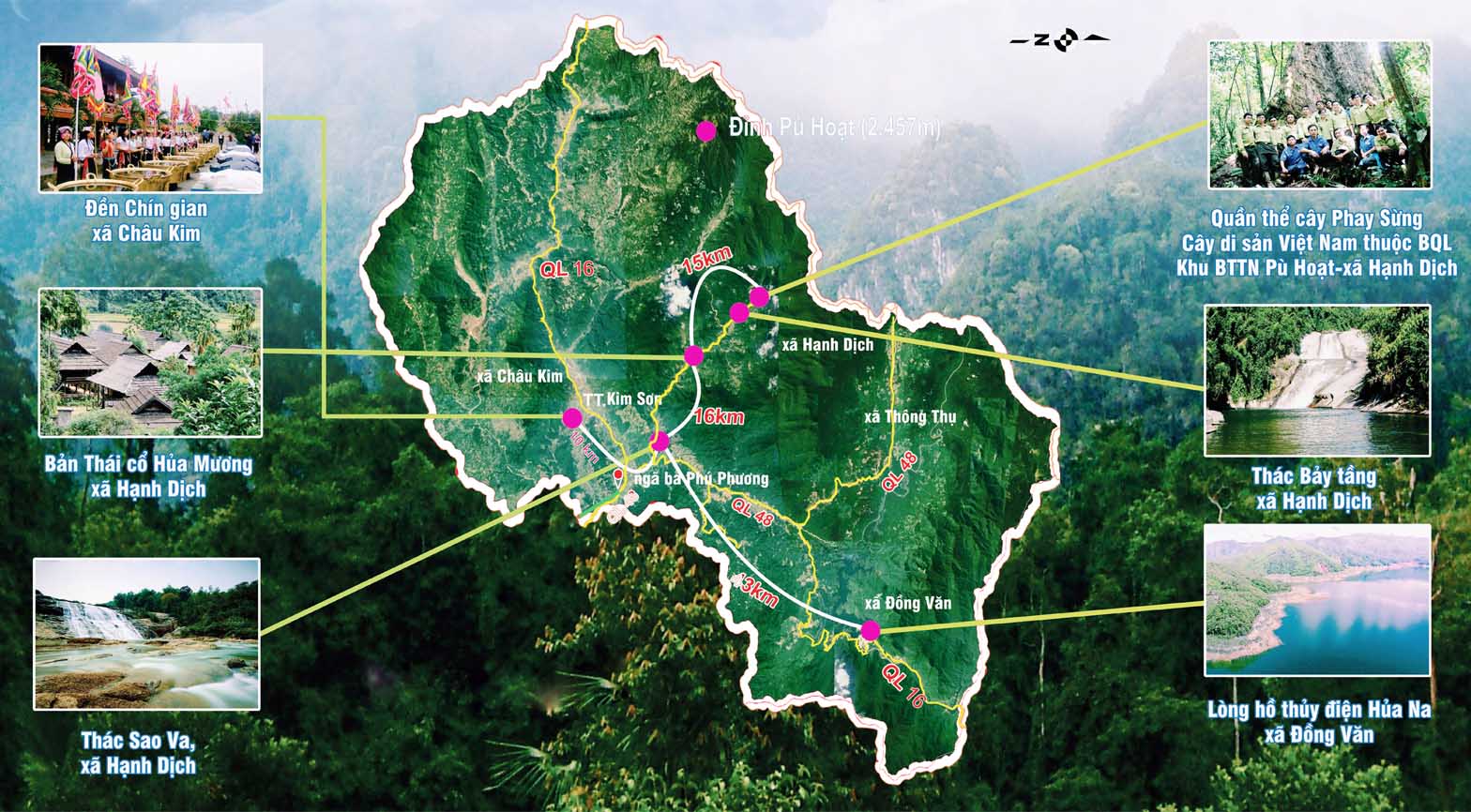 Bản đồ du lịch Nghệ An (BaoNgheAn)