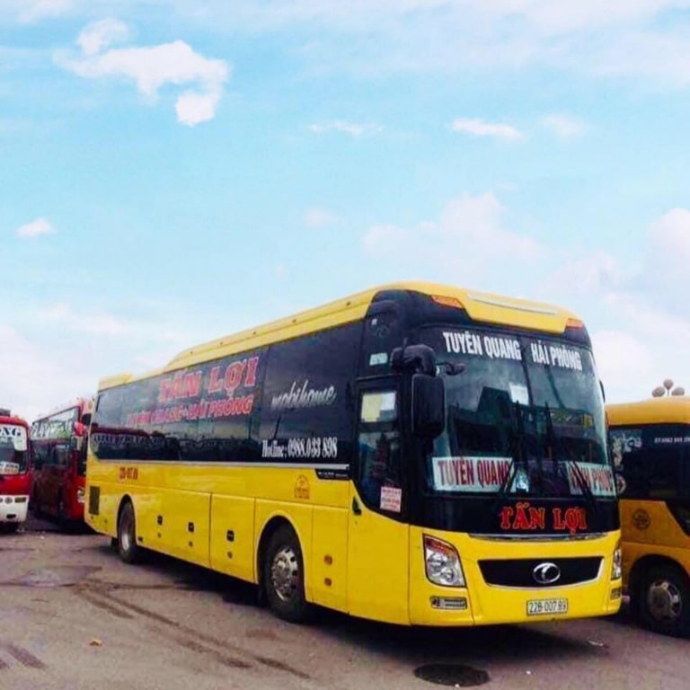 Xe Khách Di Chuyển Hải Phòng - Tuyên Quang