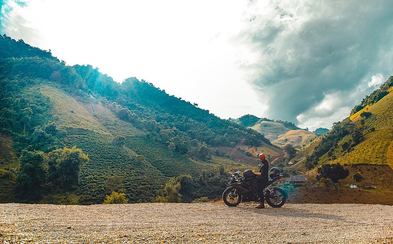 Đi Mộc Châu bằng xe máy