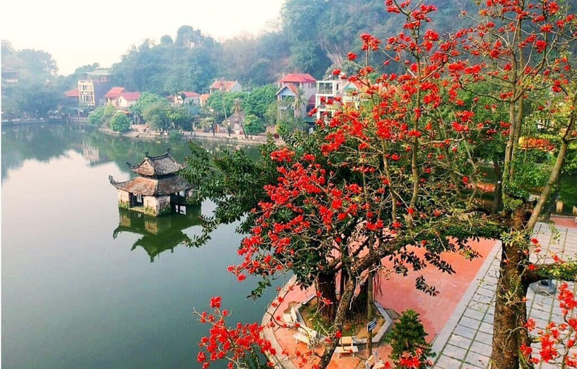 Chùa Thầy là điểm nhấn du lịch của huyện Quốc Oai. Ảnh nhandan.vn