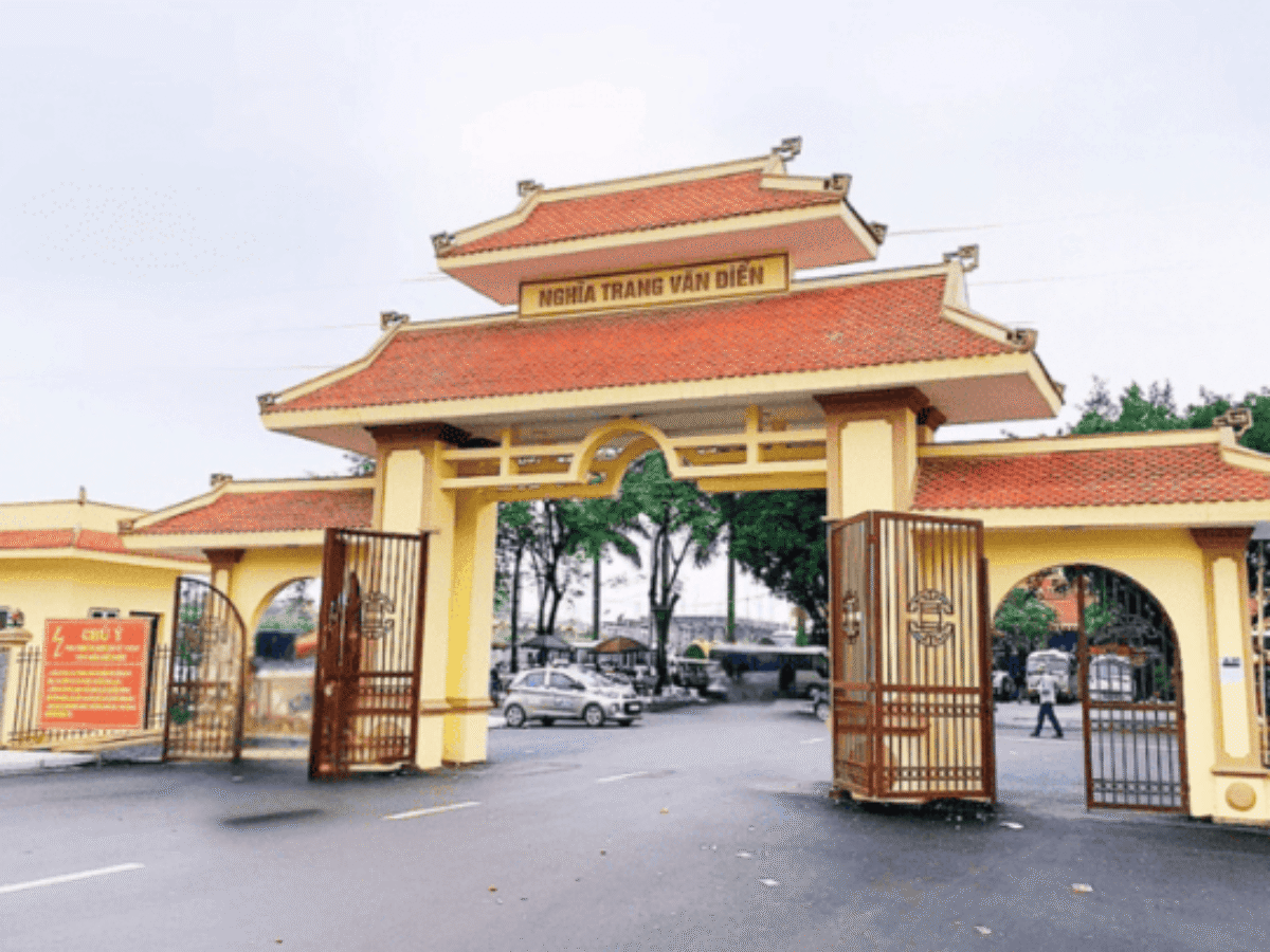 Nghĩa trang Văn Điển. Ảnh st