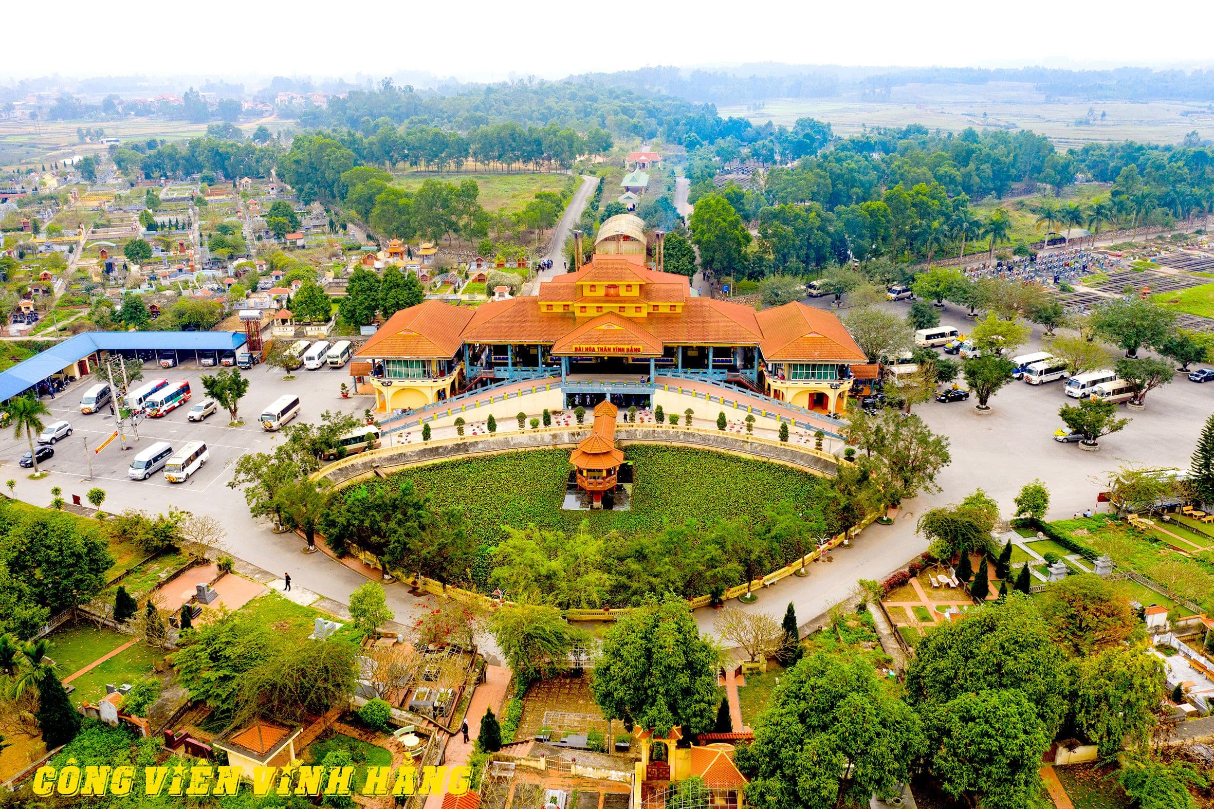 Công viên nghĩa trang Vĩnh Hằng Ba Vì. Ảnh st